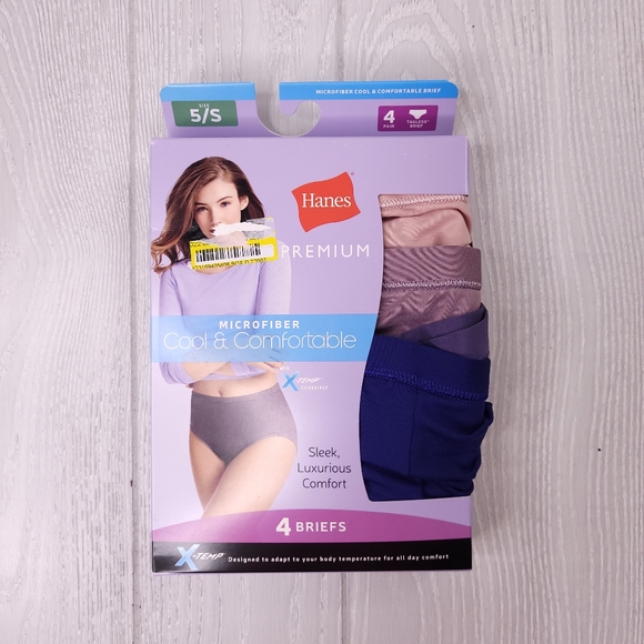 Hanes Cool & Comfortable Microfiber Brief 4PK - Picture 1 of 2